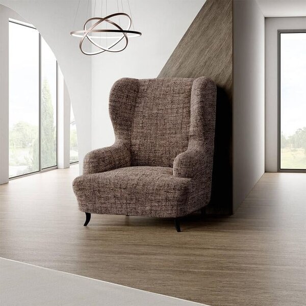 Huse bielastice VITTORIA maro fotoliu clasic (l. 60 - 110 cm)