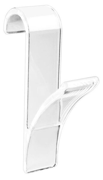Cârlige pentru caloriferul din baie, transparente, set 6 buc