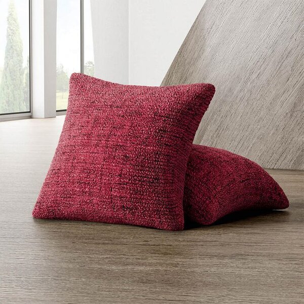 Huse bielastice VITTORIA bordo feţe de pernă 2 buc (40 x 40 cm)