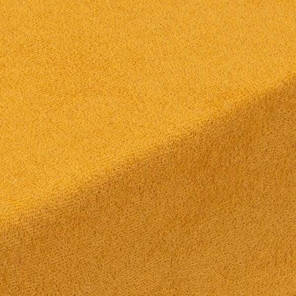 Cearşaf cu elastic frotir EXCLUSIVE muştar 90 x 200 cm