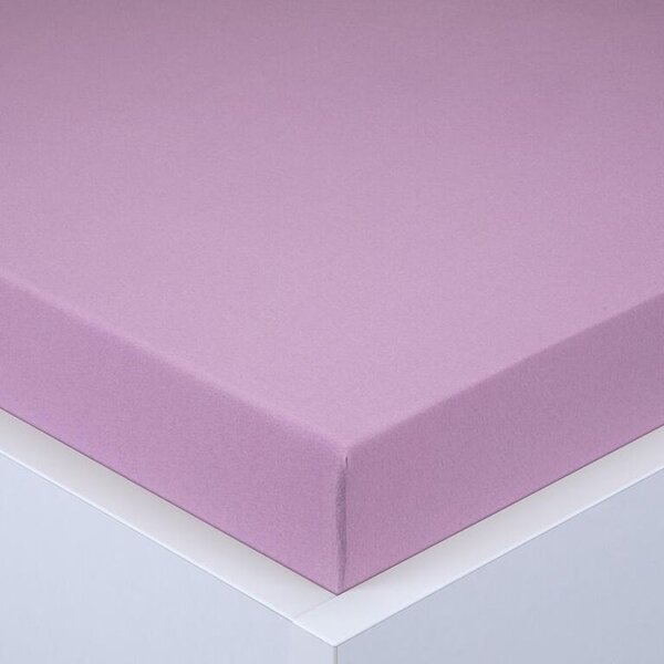 Cearşaf cu elastic jersey EXCLUSIVE violet 90 x 200 cm