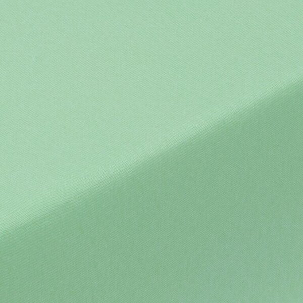 Cearşaf cu elastic jersey EXCLUSIVE verde deschis 90 x 200 cm