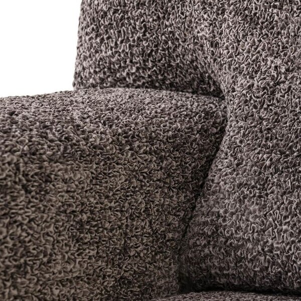 Huse bielastice MARMO maro fotoliu clasic (l. 60 - 110 cm)