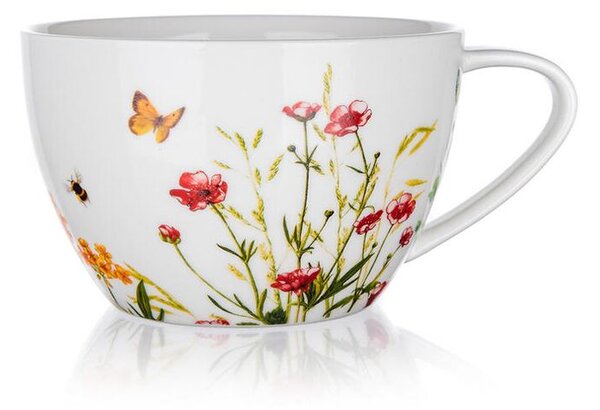 Cana ceramică jumbo MEADOW 550 ml