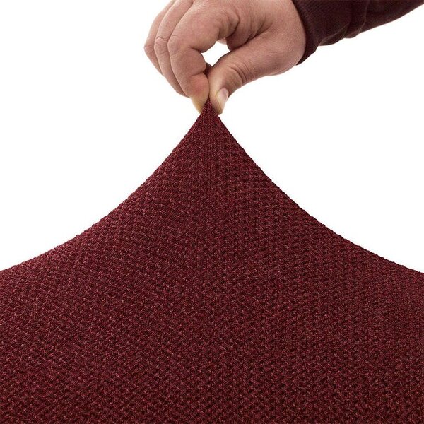 Huse super elastice HARMONIA bordo fotoliu dublu (l. 140 - 180 cm)