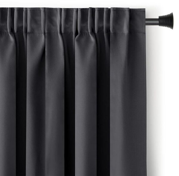 Draperie groasă blackout RESTILO grafit 140 x 245 cm 1 buc