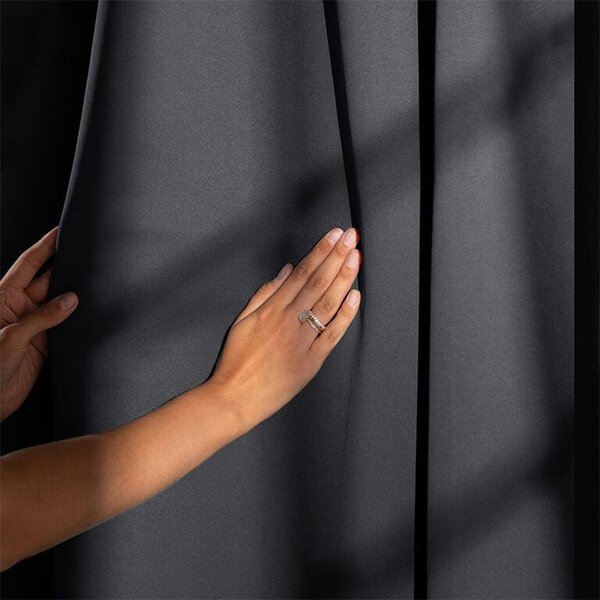 Draperie groasă blackout RESTILO grafit 140 x 245 cm 1 buc