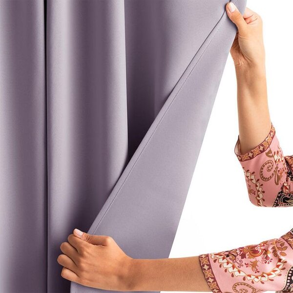 Draperie groasă blackout RESTILO roz 140 x 245 cm 1 buc