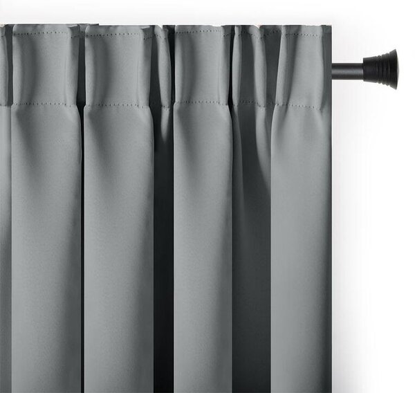 Draperie groasă blackout RESTILO argint 140 x 245 cm 1 buc