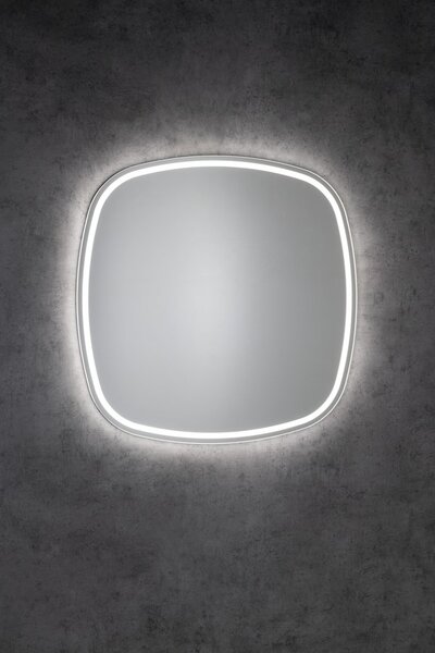 Sapho Sapho, oglinda BUTO cu iluminare LED 80x80cm, BU080