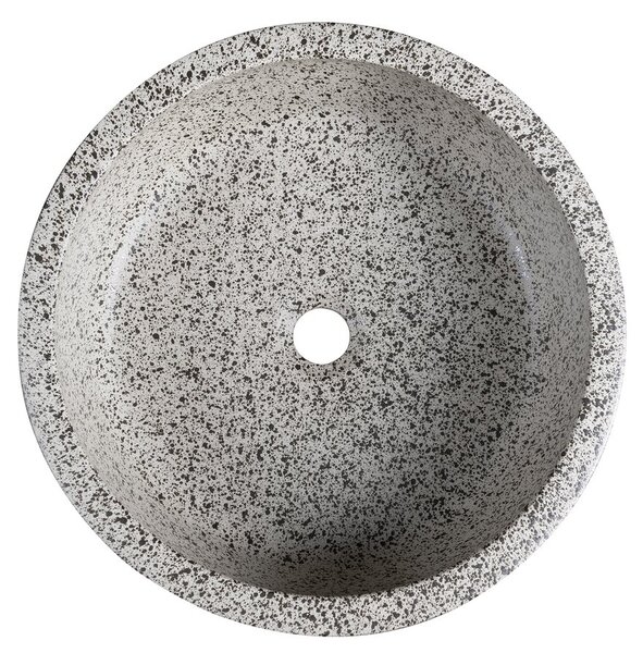 Sapho Sapho, chiuveta ceramica PRIORI deasupra Ø 41 cm, granit, PI035