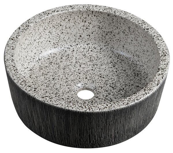 Sapho Sapho, chiuveta ceramica PRIORI deasupra Ø 41 cm, granit, PI035