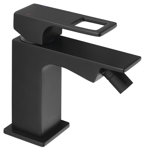 Sapho Sapho, baterie pentru bideu FORATA fara priza, negru mat, FT003/15