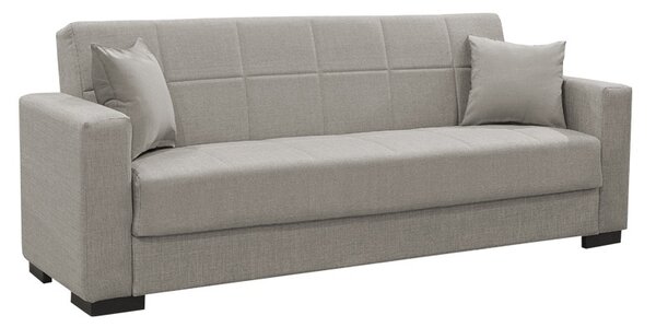 Canapea Extensibila 3 Locuri Vox, gri deschis, 214x83x82 cm