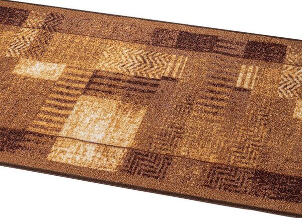 Covor runner Patchwork maro 67 x 150 cm