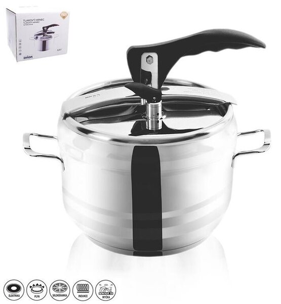 Oală sub presiune din inox PROFI 3,5 l