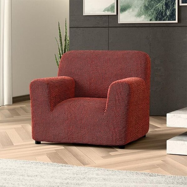Huse bielastice COSTINA culoarea cupru fotoliu (l. 60 - 110 cm)