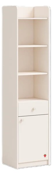 Biblioteca pentru copii cu rafturi si sertar 43x184x38 cm, colectia Varia