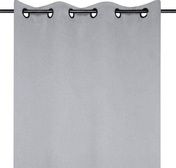 Draperie groasă blackout NOTTE gri 135 x 250 cm 1 buc