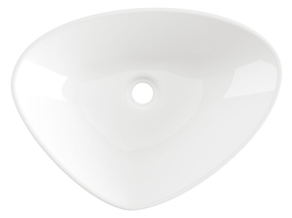 Invena Trigono, lavoar asimetric pe blat 500x405, INV-CE-58-001-W