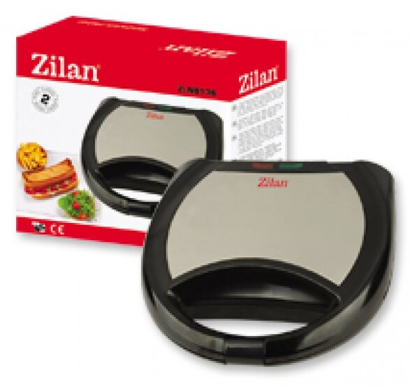 Aparat de sandwich , ZILAN ZLN8136, Putere 750 W