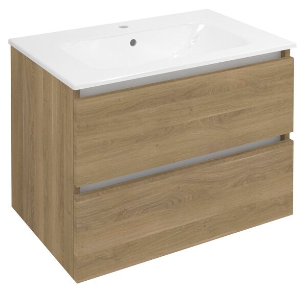 Sapho Sapho, dulap lavoar EZARA 69,8x52x46cm, stejar cuneo, EZ701-2525