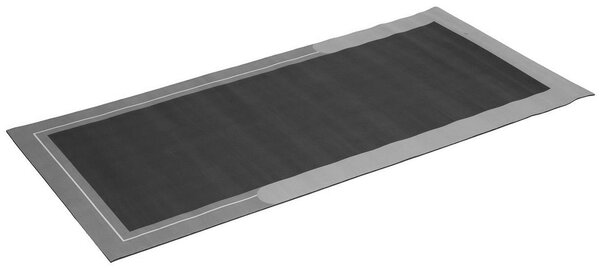 Aqualine Covoraș de baie Aqualine, 60x120cm, absorbant, gri, PCD014V