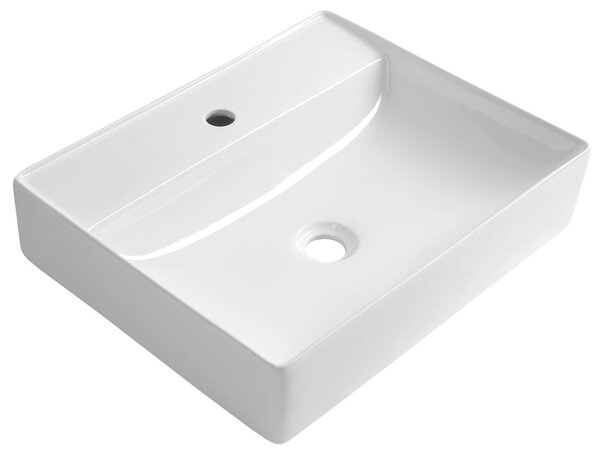 Aqualine Lavoar ceramic Aqualine, CALLIS, 52x42cm, alb, NP372