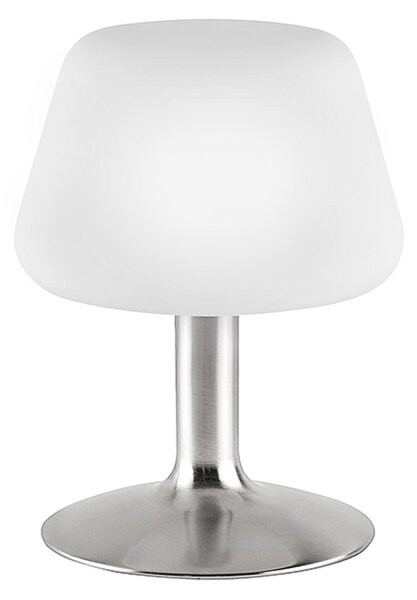 Lampă de masă din oțel cu dimmer tactil în 3 trepte, inclusiv LED - Tilly