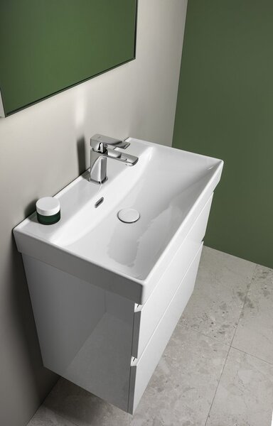 Aqualine Aqualine, Dulap lavoar ALTAIR 76x60x37cm, alb, AI288
