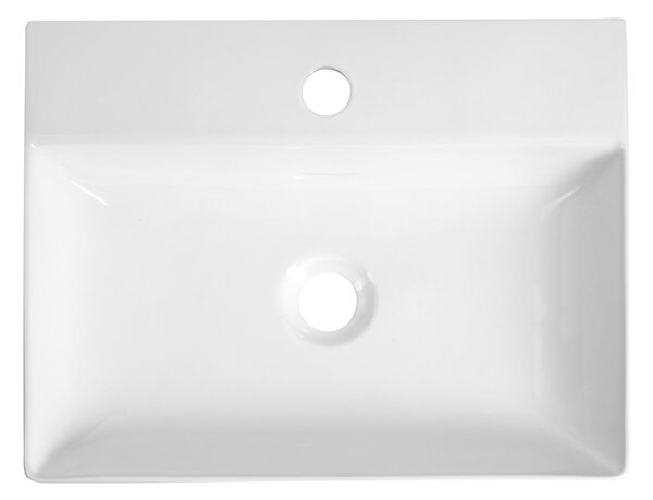 Lavoar ceramic Aqualine SOYO 46x36cm, alb, NP465