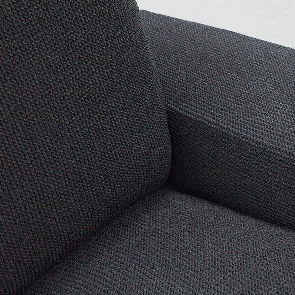 Huse super elastice HARMONIA antracit fotoliu dublu (l. 140 - 180 cm)