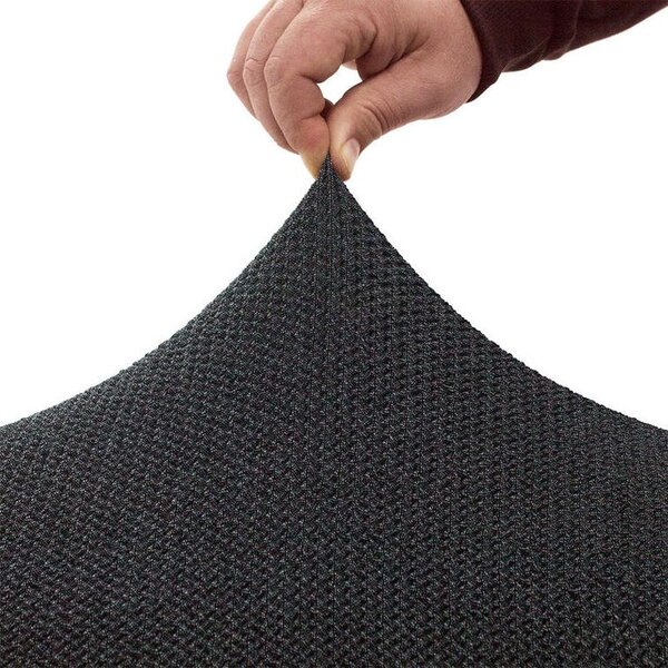 Huse super elastice HARMONIA antracit fotoliu dublu (l. 140 - 180 cm)