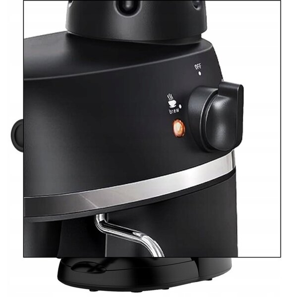 Espressor Floria ZLN9358 Negru, putere 800W, presiune de 3.5 bari, usor de curatat