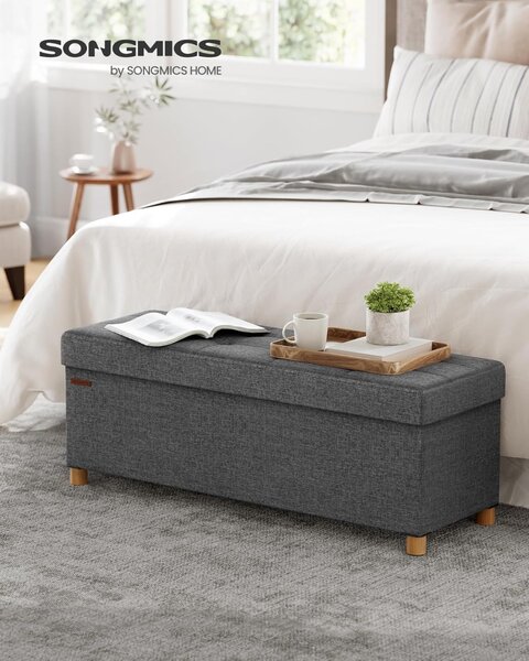 Cufar depozitare Gri Songmics 38 x 110 x 40 cm