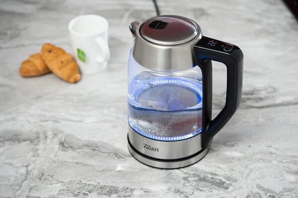 Fierbator de apa Zilan ZLN8955, transparent, putere 2200 W, capacitate 1.7 litri