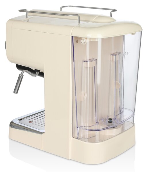 Espressor manual Zilan ZLN2992 Crem,15 Bar, 1.25 l, 1100W, Design Retro