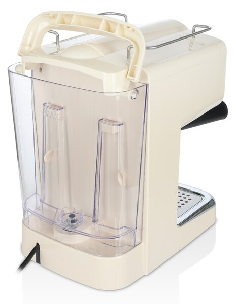 Espressor manual Zilan ZLN2992 Crem,15 Bar, 1.25 l, 1100W, Design Retro