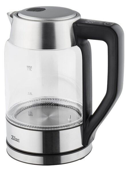 Fierbator de apa Zilan ZLN8955, transparent, putere 2200 W, capacitate 1.7 litri