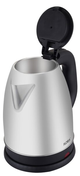 Fierbator electric Floria ZLN4902 Gri, putere 1500W, capacitate 2 L, indicator luminos