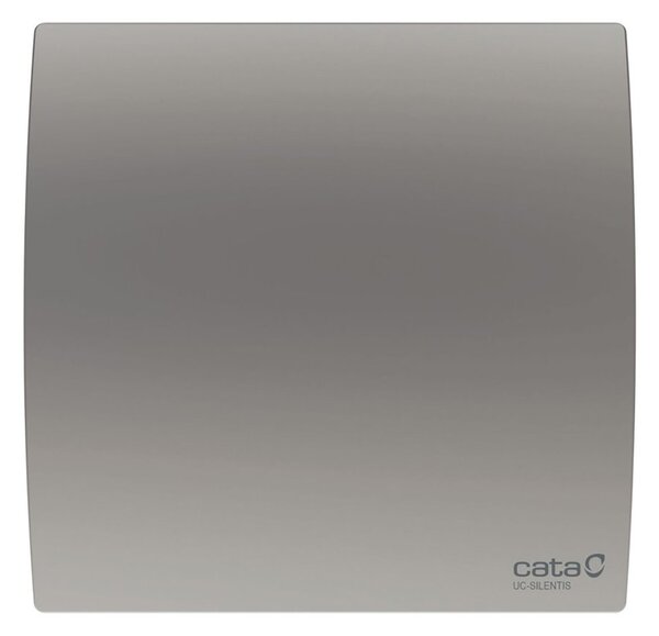 Cata Ventilator axial pentru baie Cata, SILENTIS UC 10, 8W, conductă 100mm, argintiu, 01221000