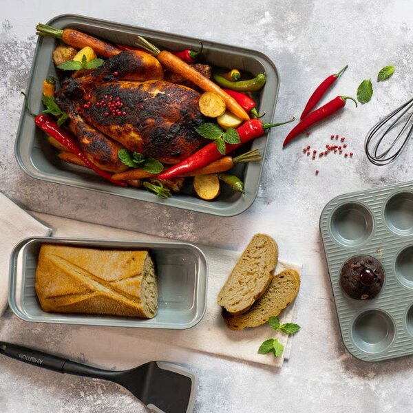 Tava copt chec 30x13x6cm, invelis non-stick, Ligne