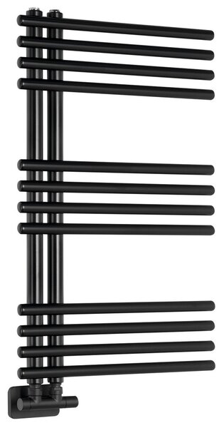 Sapho Radiator Sapho, NYMPHA 500x800mm, negru mat, LLN80B