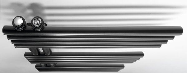 Sapho Radiator Sapho, NYMPHA 500x800mm, negru mat, LLN80B