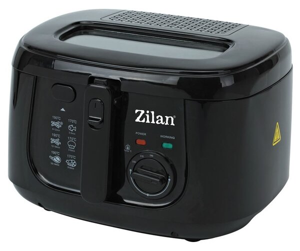 Friteuza Zilan ZLN2317,1800 W, capacitate ulei 2.5 l, cuva teflonata