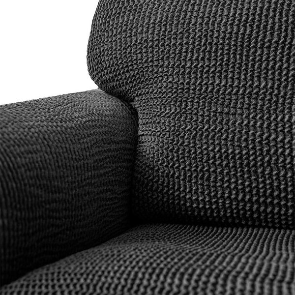 Huse bielastice COSTINA antracit fotoliu (l. 60 - 110 cm)