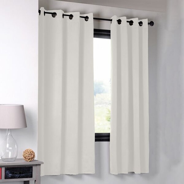 Draperie groasă blackout NOTTE crem deschis 135 x 180 cm 1 buc