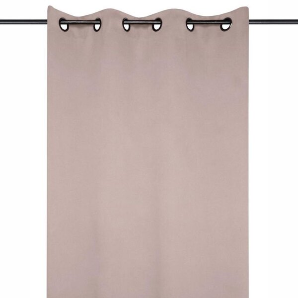 Draperie groasă blackout NOTTE pudră 135 x 180 cm 1 buc