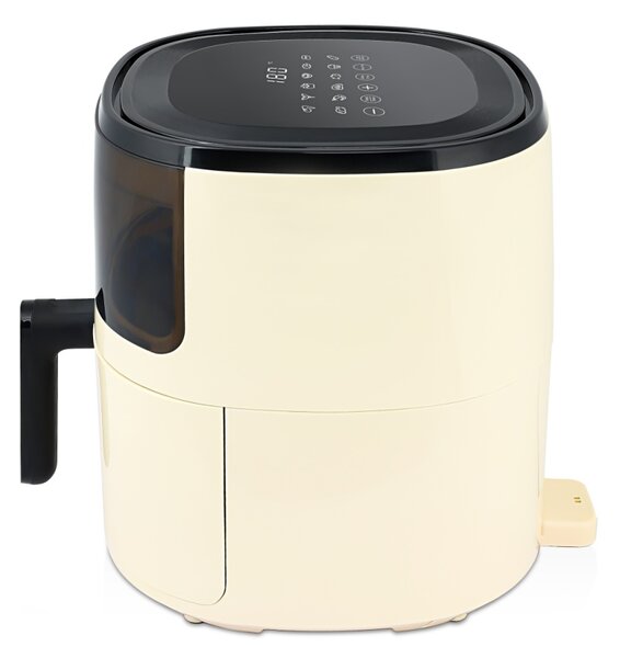 Friteuza Zilan ZLN9984 tip air fryer, 1500W, capacitate 5L, temperatura maxima 200 grade, Crem