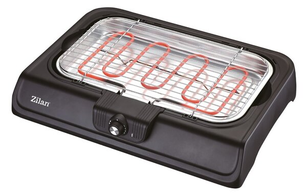 Gratar electric ZİLAN ZLN3772,2000 W, termostat reglabil